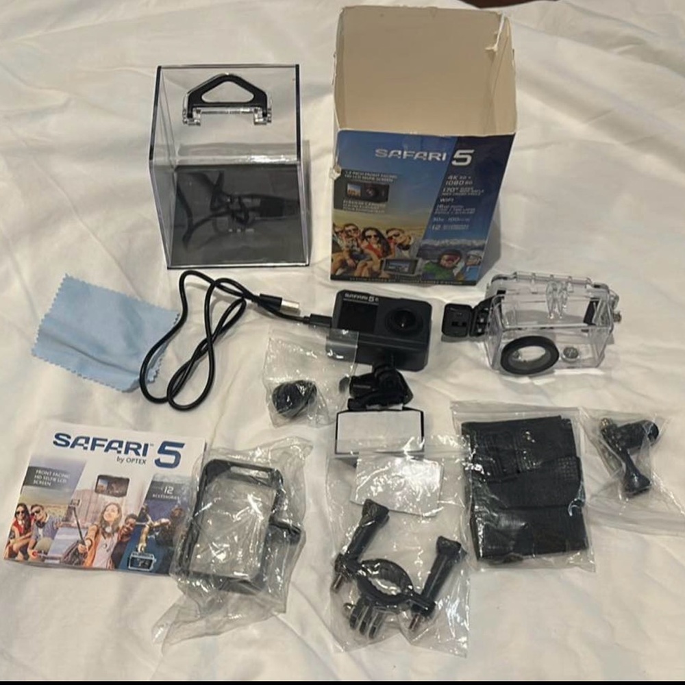 Safari 5D Camera Action kit with 4K 1080p catch all life in action new in box